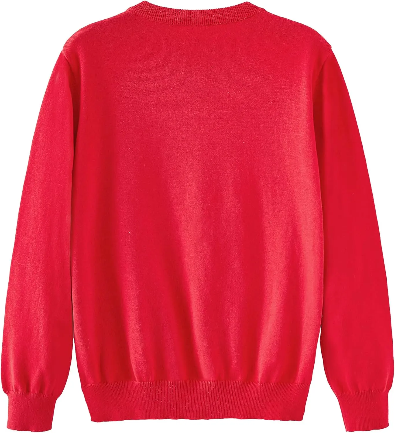 UMELOK Girls' Cardigans Sweater Cotton Button Solid Long Sleeve Knit Sweaters