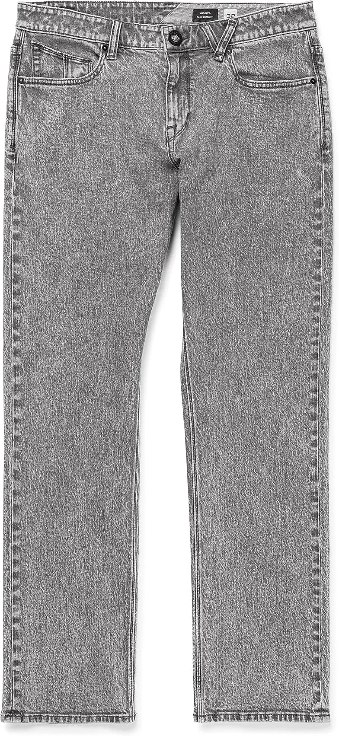 Volcom Men's Vorta Slim Fit Stretch Denim Jean