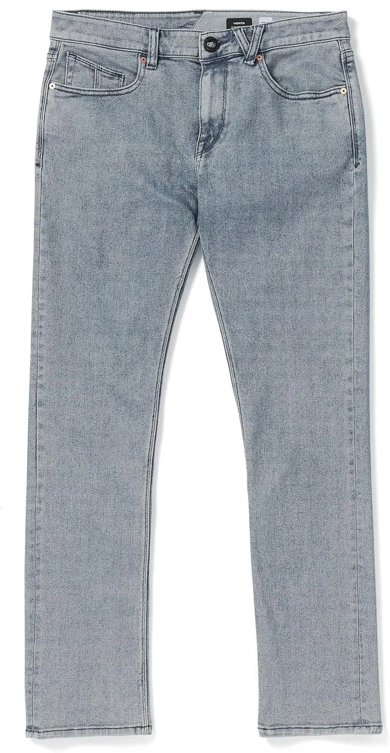 Volcom Men's Vorta Slim Fit Stretch Denim Jean