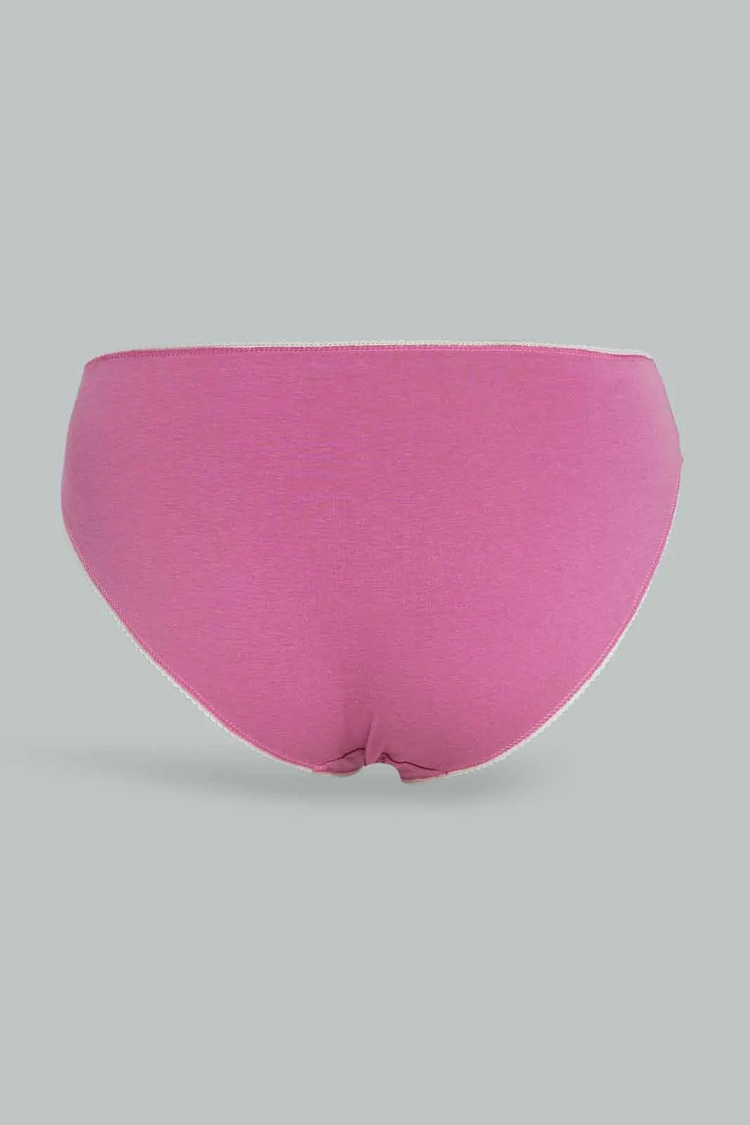 Women Assorted High Leg Briefs Set (Pack of 4)