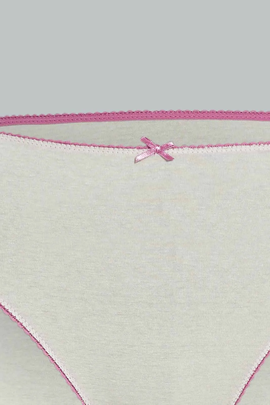 Women Assorted High Leg Briefs Set (Pack of 4)