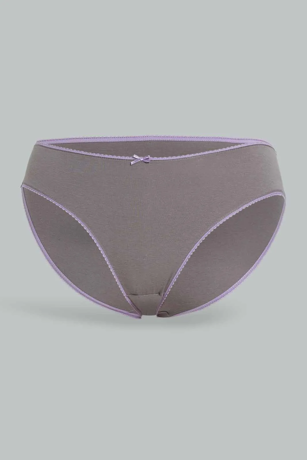 Women Assorted High Leg Briefs Set (Pack of 4)