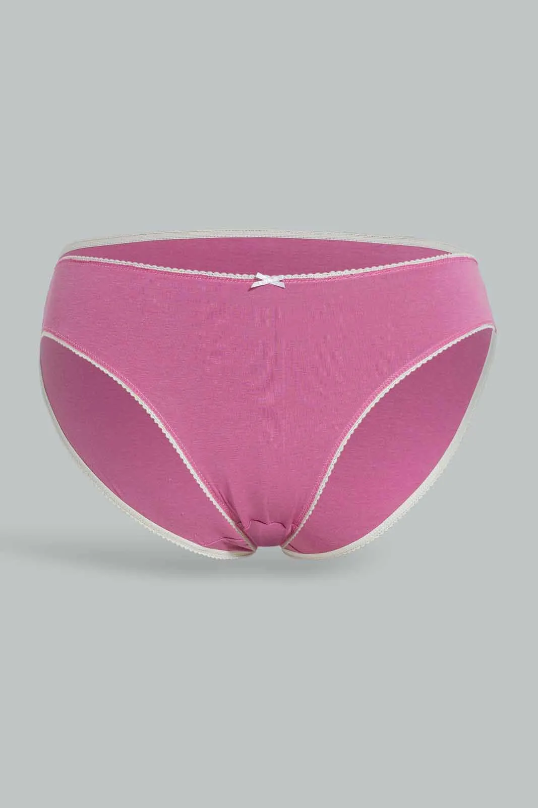 Women Assorted High Leg Briefs Set (Pack of 4)