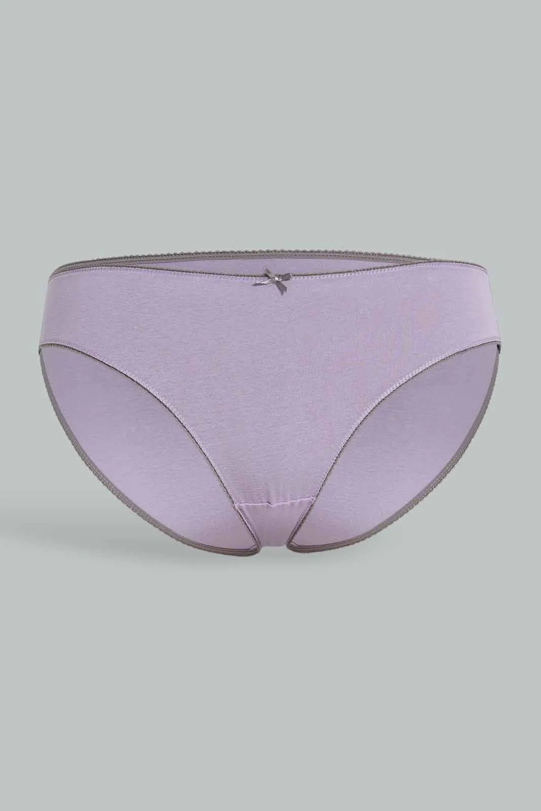 Women Assorted High Leg Briefs Set (Pack of 4)