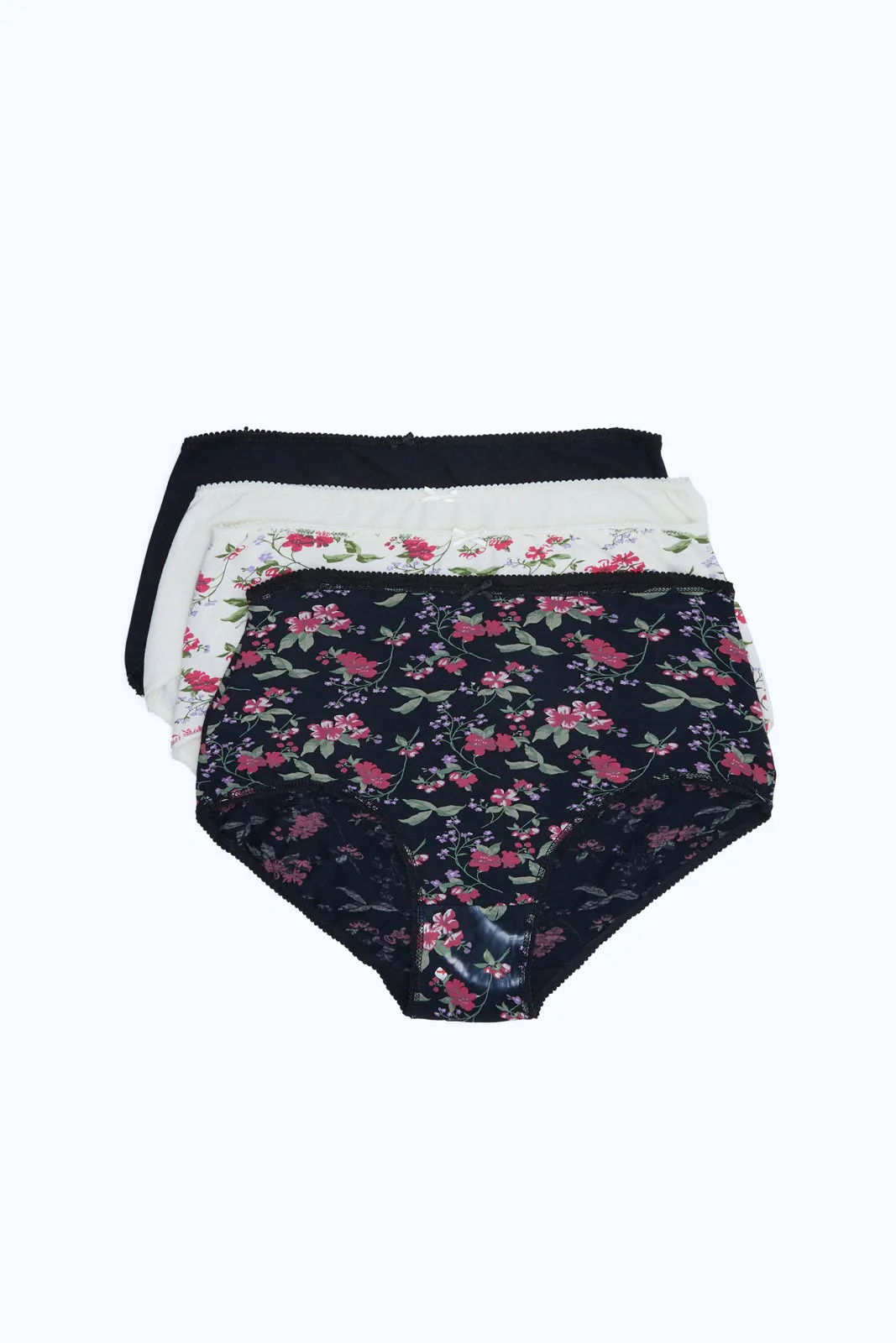 Women Assorted Mama Brief Set (Pack Of 4)