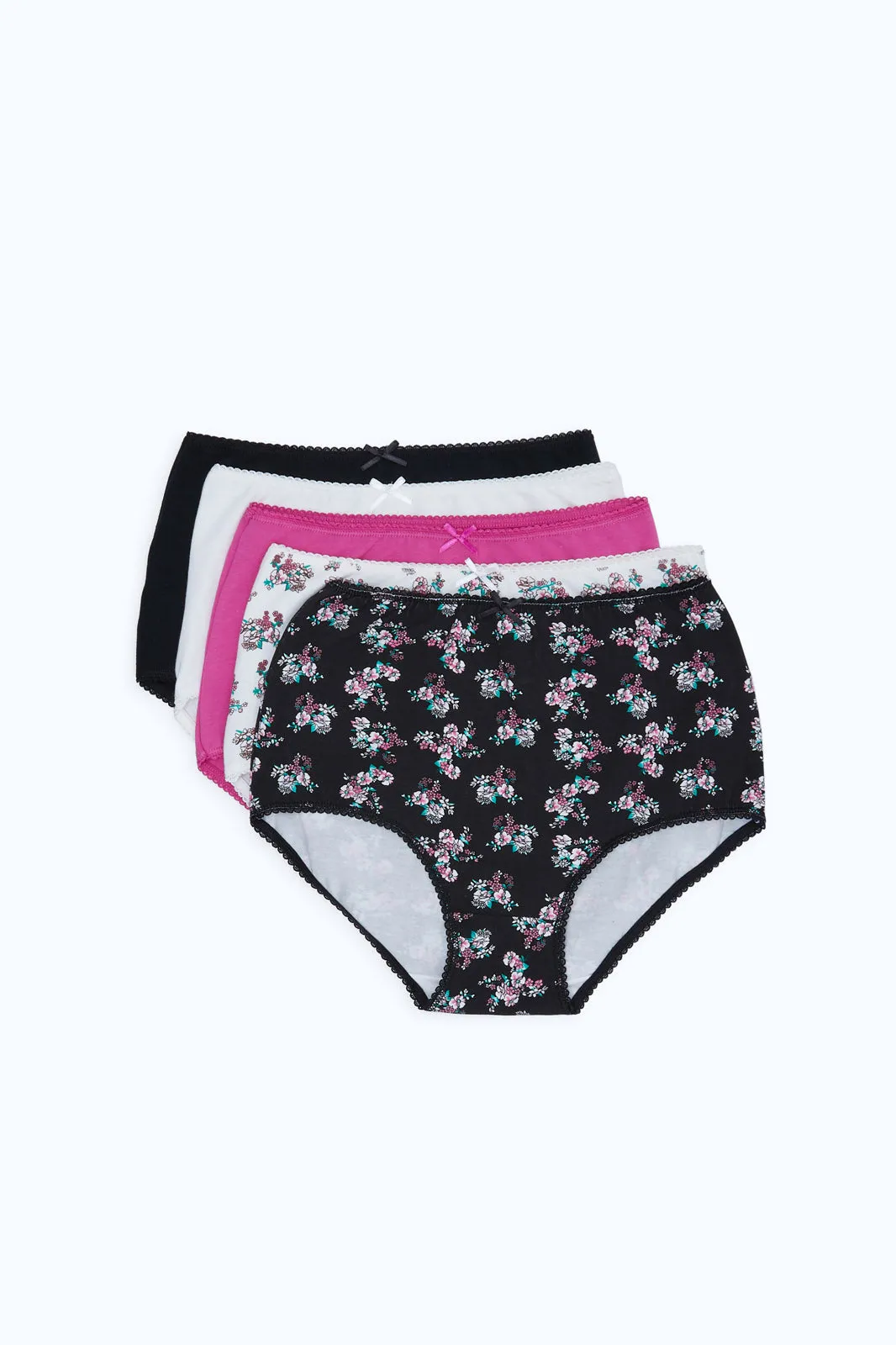 Women Assorted Mama Brief Set (Pack Of 5)