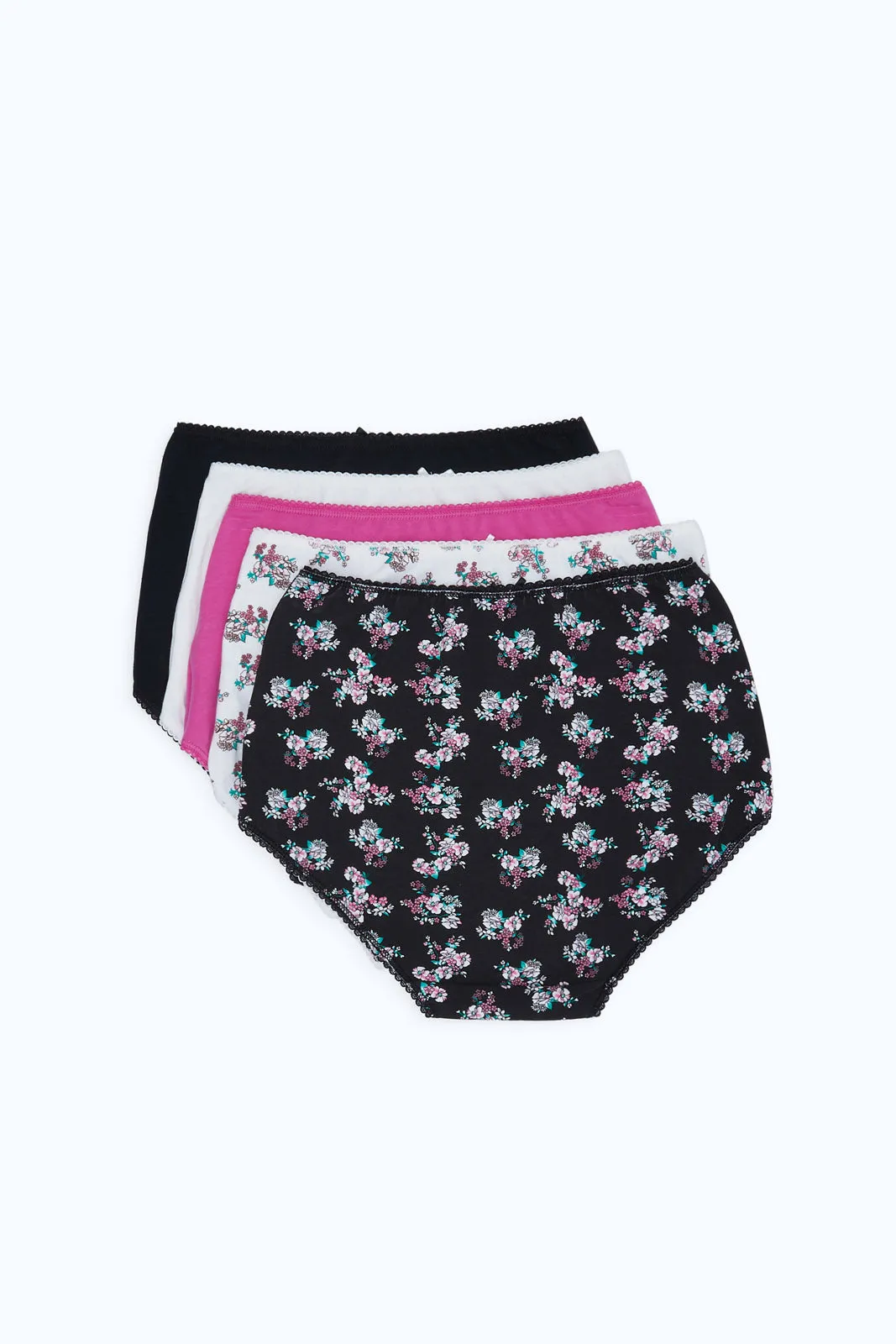 Women Assorted Mama Brief Set (Pack Of 5)