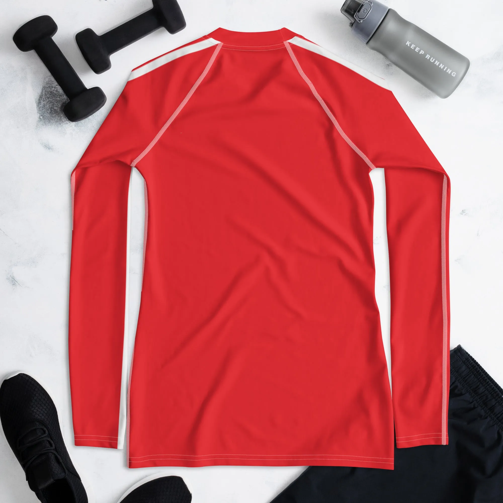 Women's Bruce Lee Longstreet Inspired Long Sleeve Rash Guard: Perfect for BJJ, MMA, and Other Training Activities