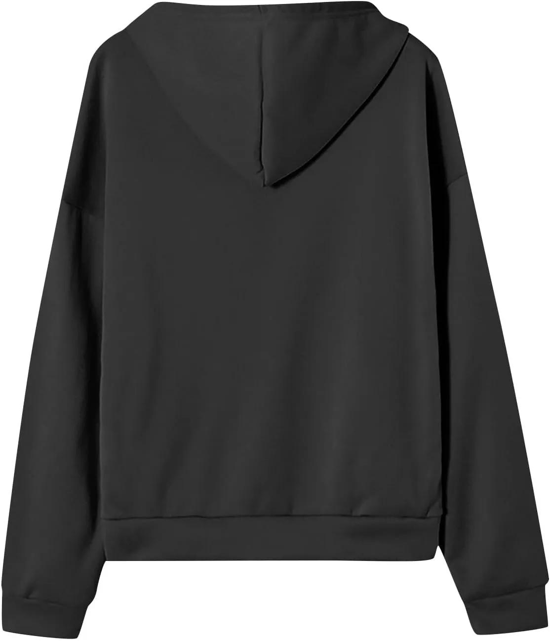 Womens Fashion Hoodies Zipper Oversized Loose Fit Long Sleeve Solid Jackets Soft Sweatshirts