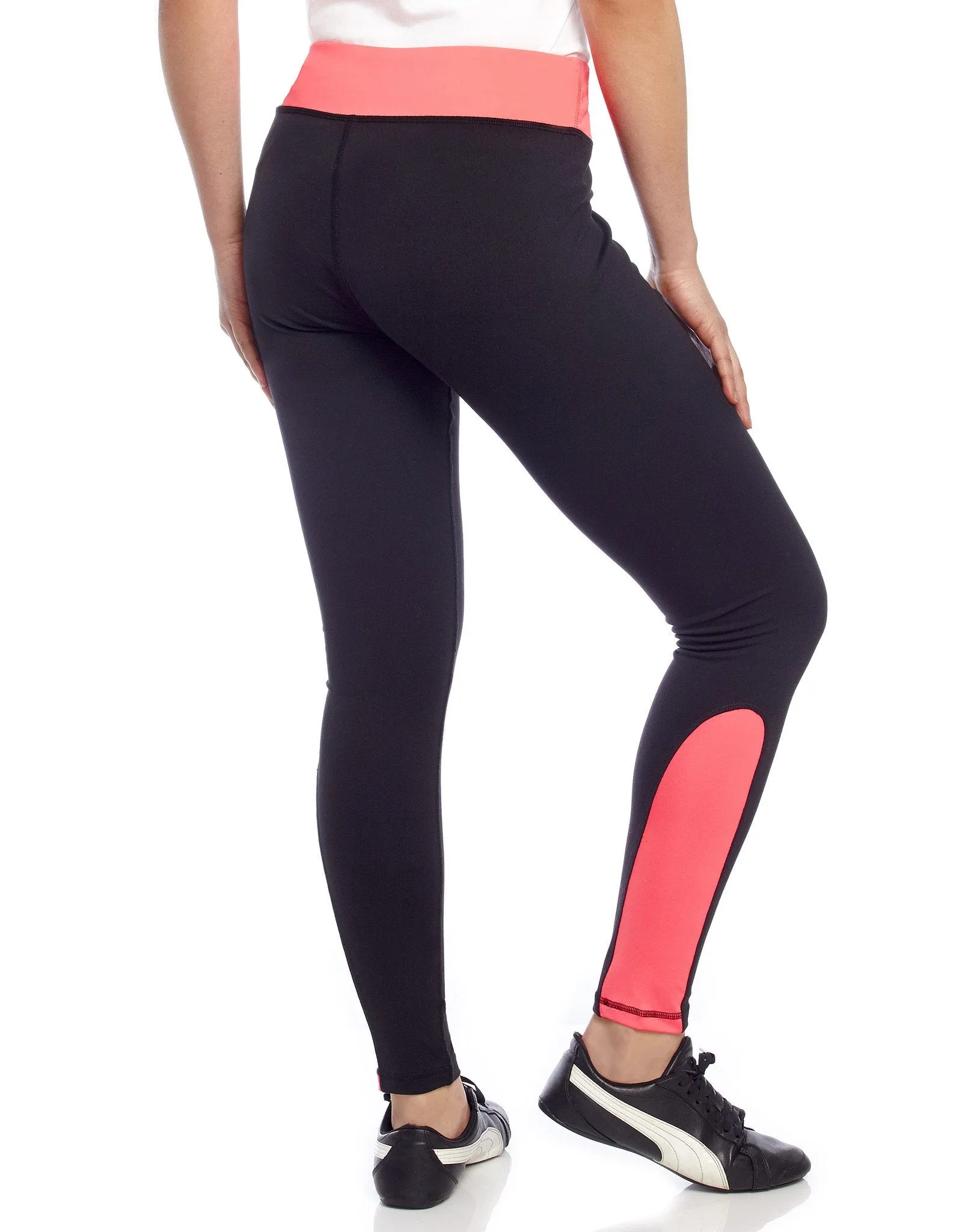 Women's Highlighter Athletic Nylon Leggings