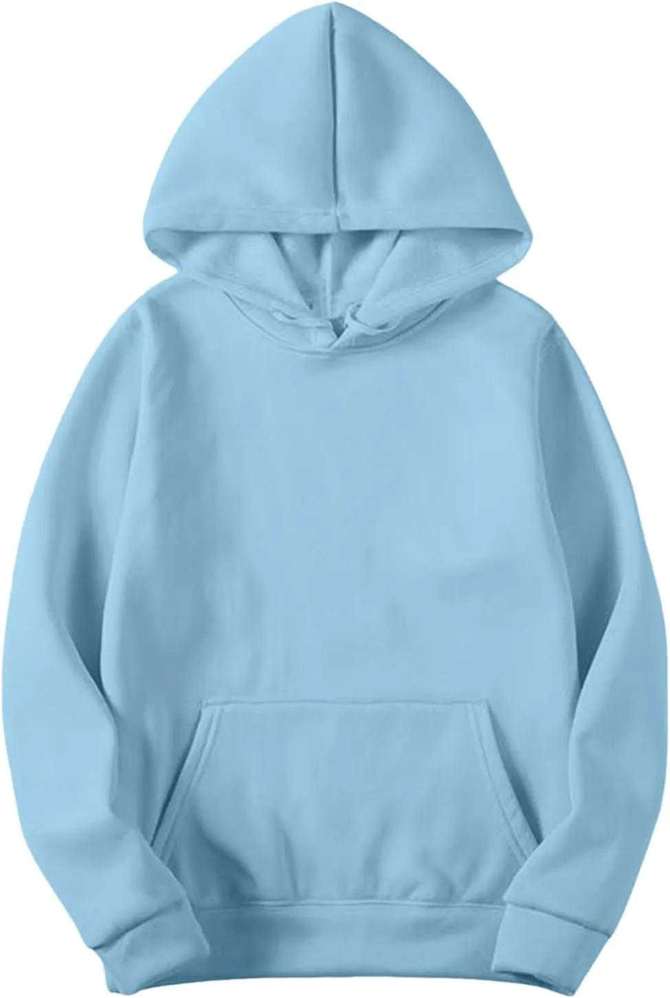 Womens Hoodies Oversized Sweatshirts Solid Pullover Long Sleeve Sweaters Winter Fall Fashion Outfits with Pocket
