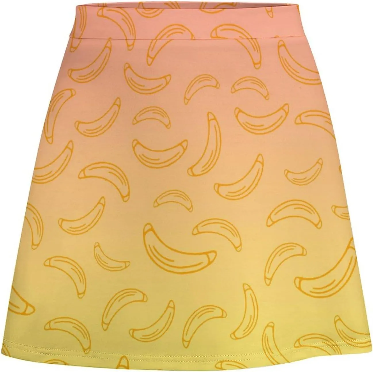 Womens Mini Skorts Red Lobster High Waisted Pencil Bodycon Short Skirt Sexy A-Line Mini Skirts