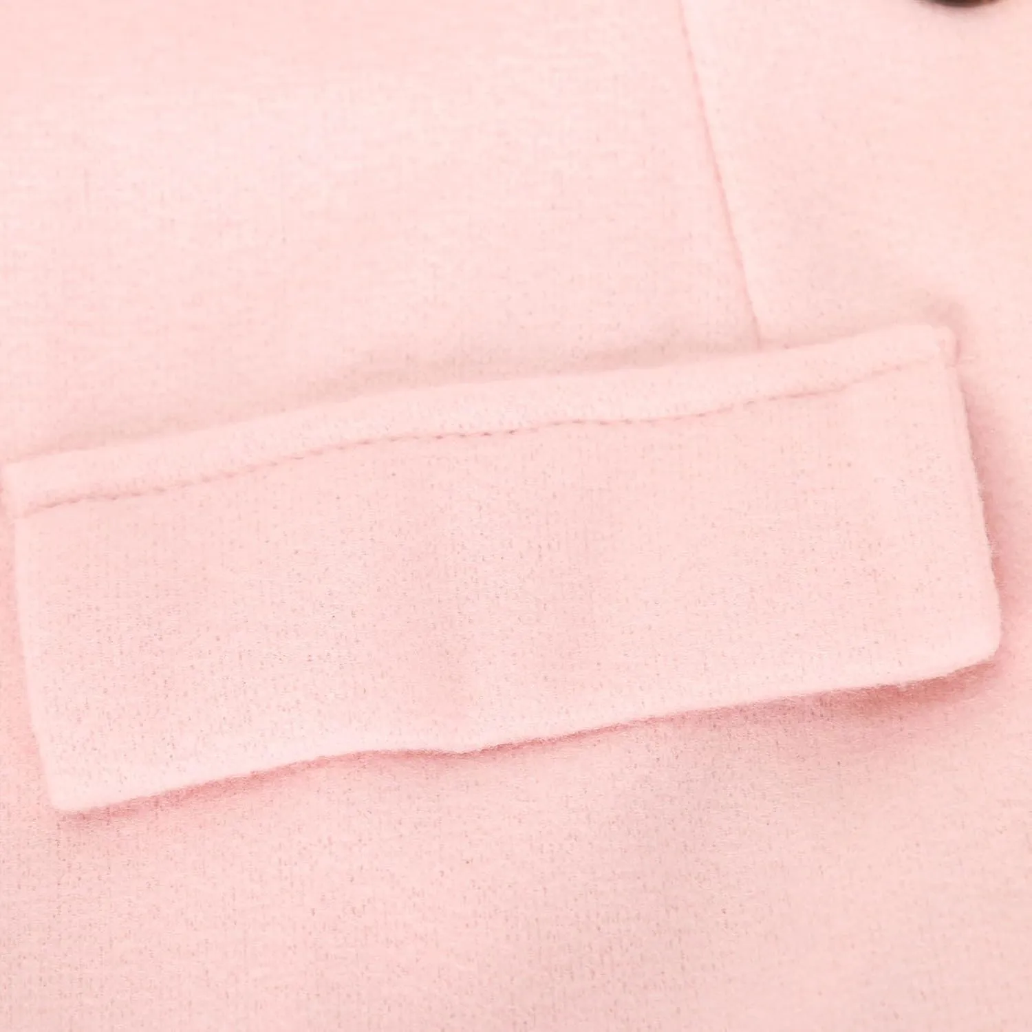 Womens Winter Mid Long Trench Coat Winter Lapel Double Breasted Long Pea Coat Casual Work Office Overcoat with Pocket