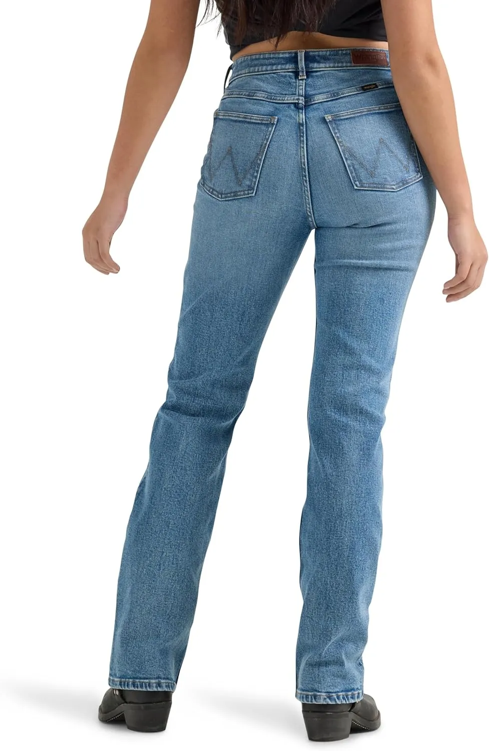 Wrangler Women's High Rise True Straight Fit Jean