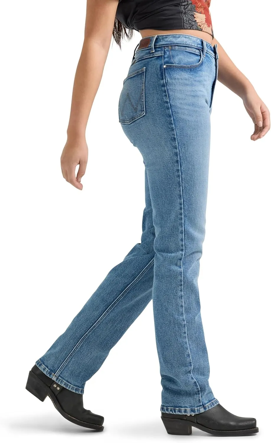 Wrangler Women's High Rise True Straight Fit Jean