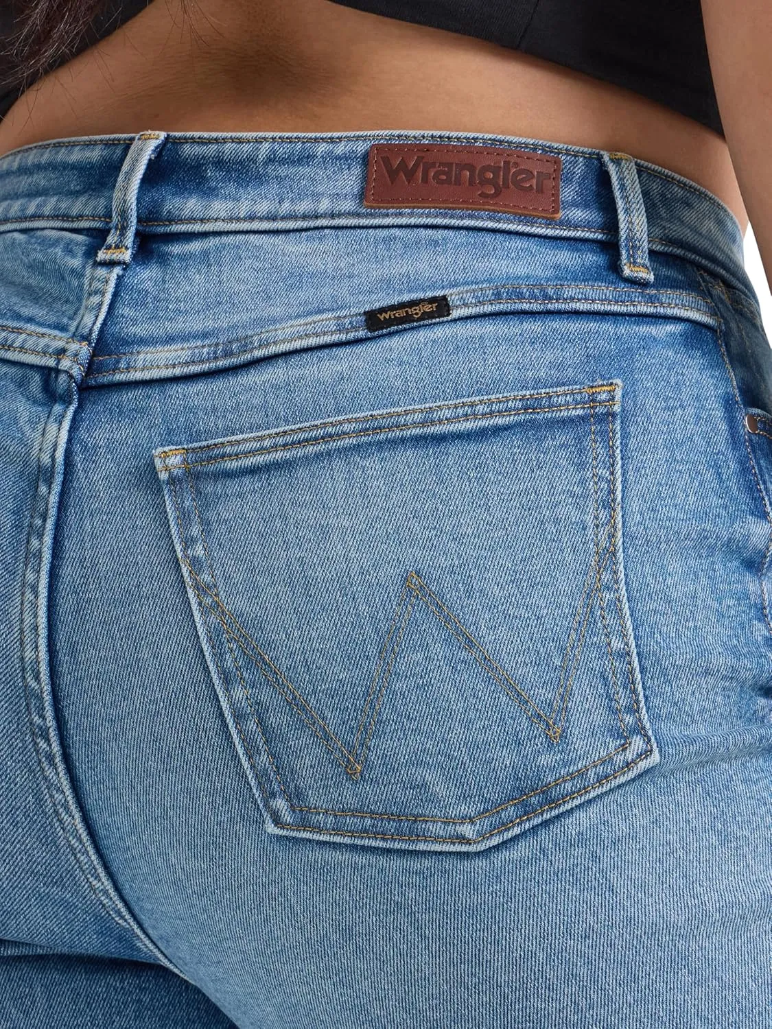Wrangler Women's High Rise True Straight Fit Jean