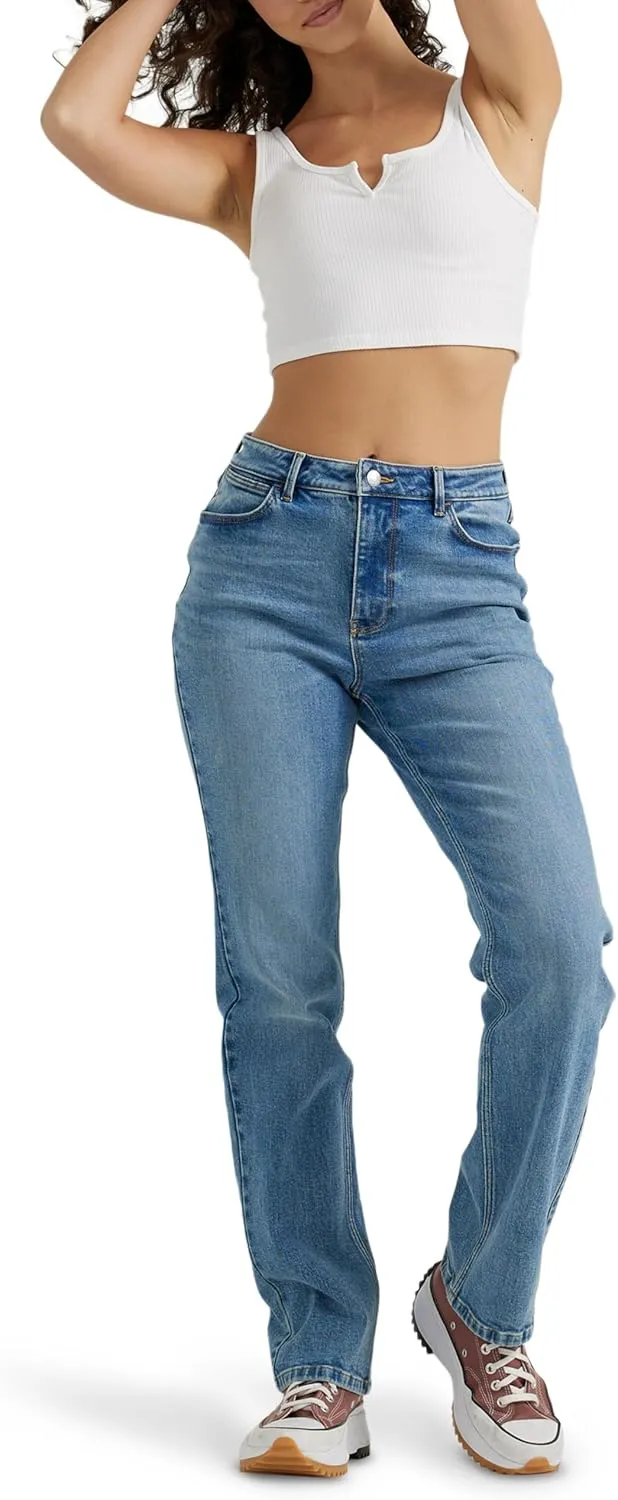 Wrangler Women's High Rise True Straight Fit Jean