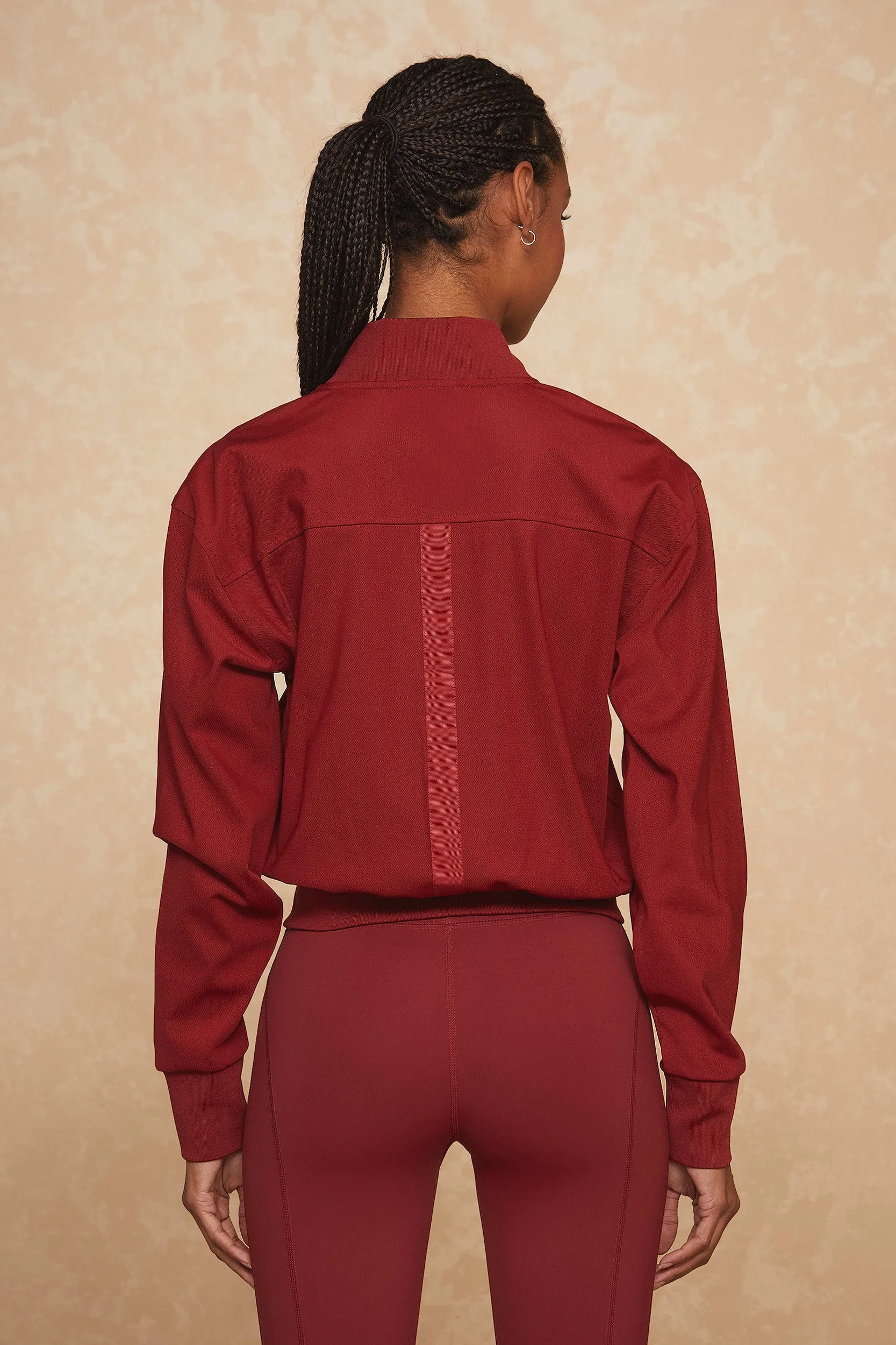 Wynn Mesh Jacket - Merlot