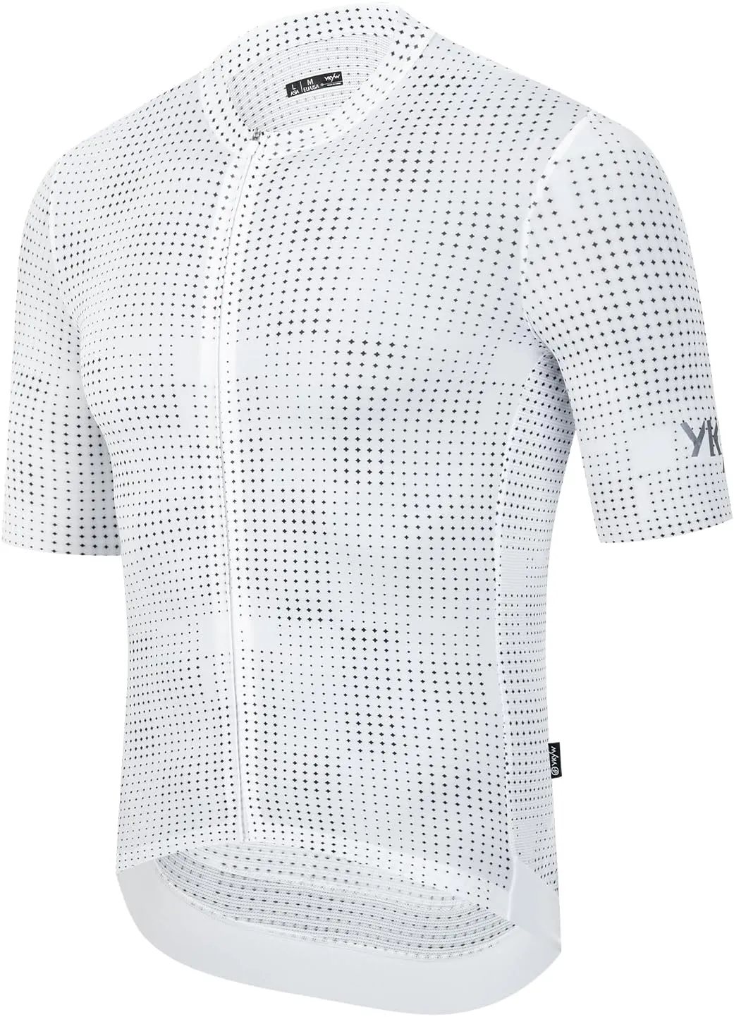 YKYWBIKE Cycling Jersey Men with Pockets Bike Jersey Short Sleeve Biking Shirts for Men Cycling Breathable MTB Biker Shirts